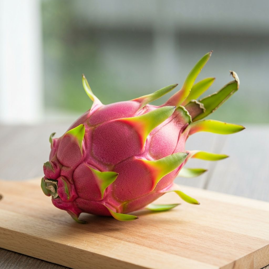 Fresh pink dragon fruit